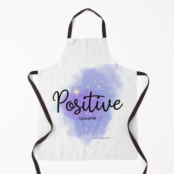Item preview, Positive Universe slogan purple blotch & stars designed and sold by PalomaHealing24.
