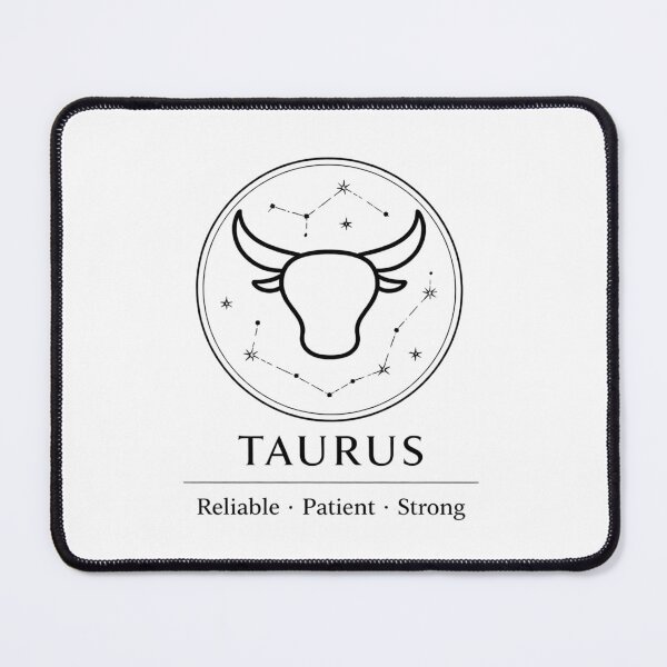 Item preview, Taurus Zodiac Sign Minimalist Line Art – Reliable Patient Strong Astrology Design designed and sold by Koumudi Luxe Studio.