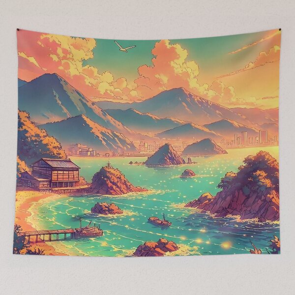 Item preview, Golden Hour by the Bay designed and sold by ZenGrooves.