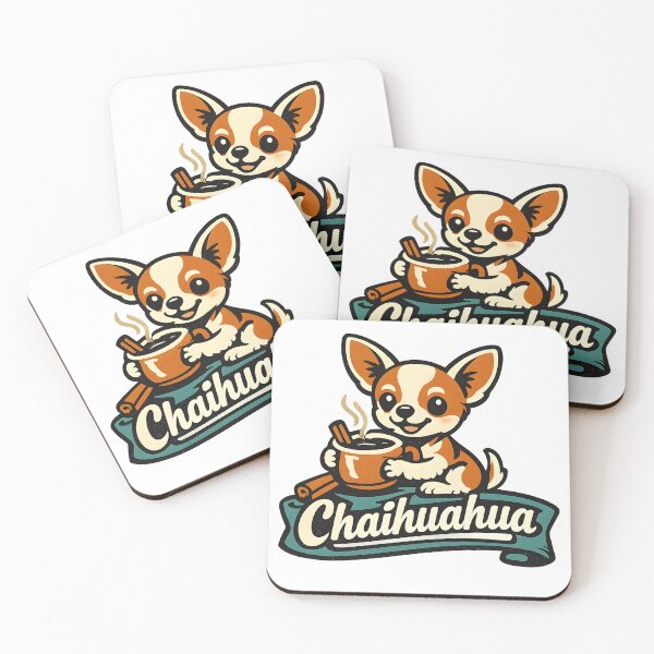 Item preview, Chaihuahua – Vintage Retro Chihuahua Humorous Logo designed and sold by Dax Studio.