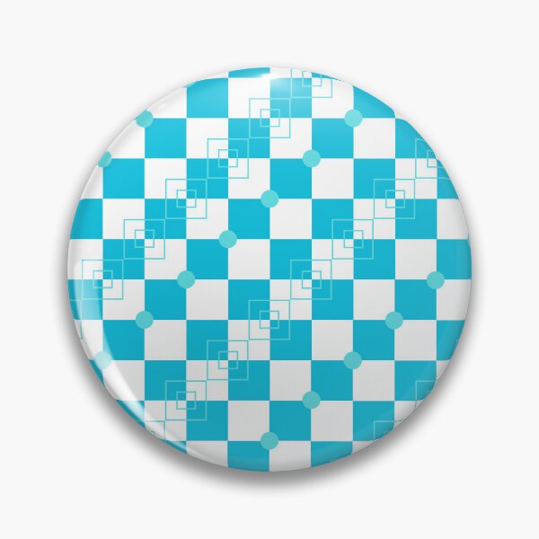 Item preview, Teal Checkered Geometric Pattern – Modern Abstract Background designed and sold by katerin17.