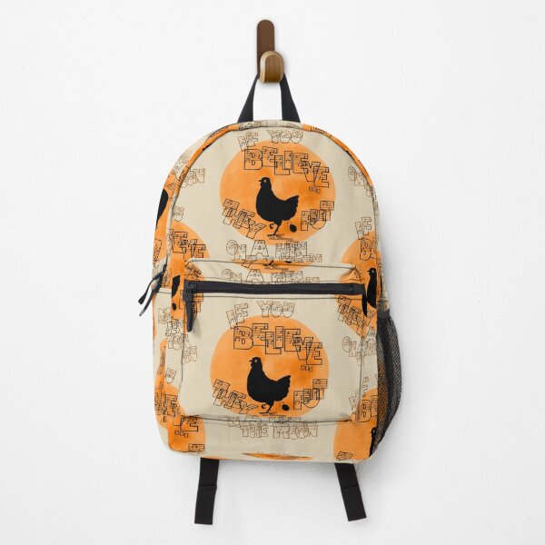 Item preview, Hen On The Moon, hand drawn picture with text designed and sold by AK-Hevonen.