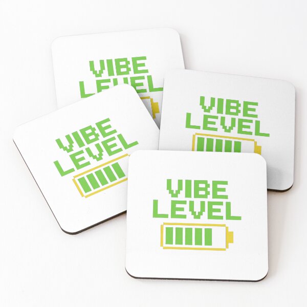 Item preview, Pixel Art Vibe Level Battery designed and sold by mbyprints.