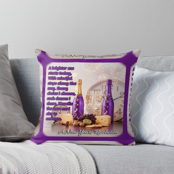 Item preview, A New Years Resolution - Purple 1 designed and sold by 1st Choice Design.