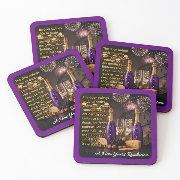 Item preview, A New Years Resolution - Purple 2 designed and sold by 1st Choice Design.