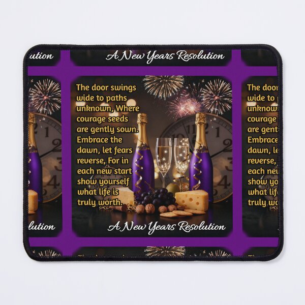 Item preview, A New Years Resolution - Purple 2 designed and sold by 1st Choice Design.