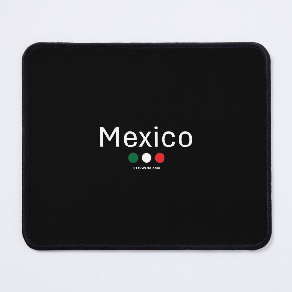 Item preview, Mexico: Country + 3 Dots for Dark Colors designed and sold by 2112 World - Wearing The World.
