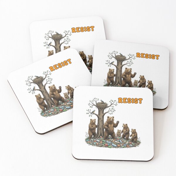 Item preview, Bears Resist Nature Environmental Activist designed and sold by TeeARTHY.