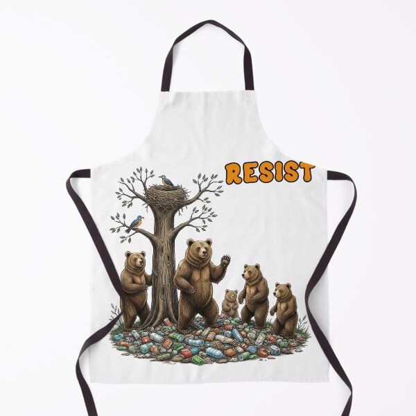 Item preview, Bears Resist Nature Environmental Activist designed and sold by TeeARTHY.