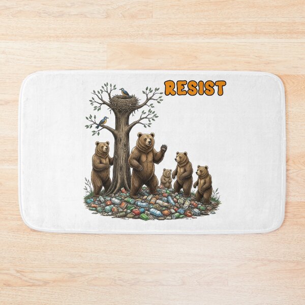 Item preview, Bears Resist Nature Environmental Activist designed and sold by TeeARTHY.