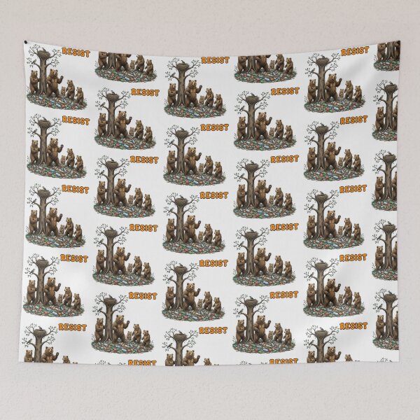 Item preview, Bears Resist Nature Environmental Activist designed and sold by TeeARTHY.