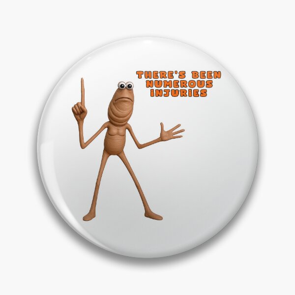 Item preview, There's Been Numerous Injuries marcus the worm designed and sold by TeeARTHY.