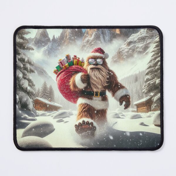 Item preview, Santa Yeti in a Snowy Wonderland designed and sold by Phil Perkins.