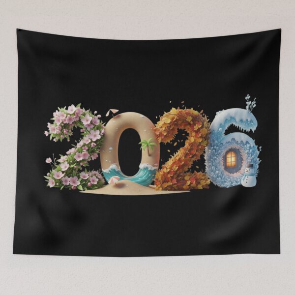 Item preview, 2026 Four Seasons Illustration 2 designed and sold by Y-MOONSTAR.