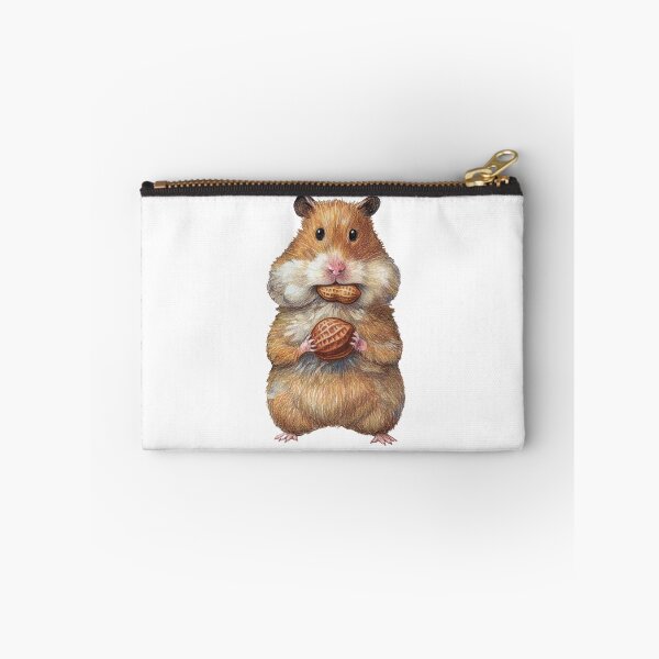 Item preview,  Chubby Hamster Stuffing Face with Peanuts designed and sold by TeeARTHY.