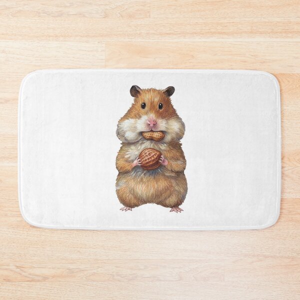 Item preview,  Chubby Hamster Stuffing Face with Peanuts designed and sold by TeeARTHY.