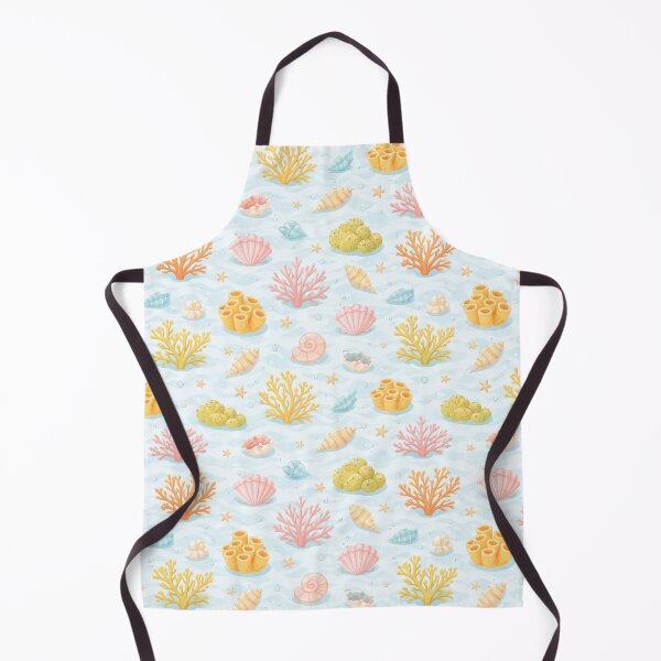 Item preview, Pastel underwater sea life watercolor pattern designed and sold by juthamas8426.