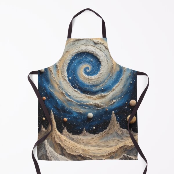 Item preview, Imaginative space landscape with spiral nebula designed and sold by Mianku | Für das Leben.