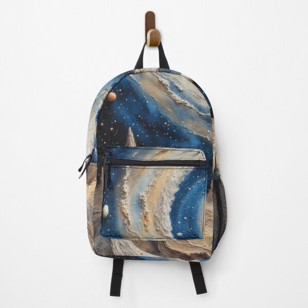 Item preview, Imaginative space landscape with spiral nebula designed and sold by Mianku | Für das Leben.