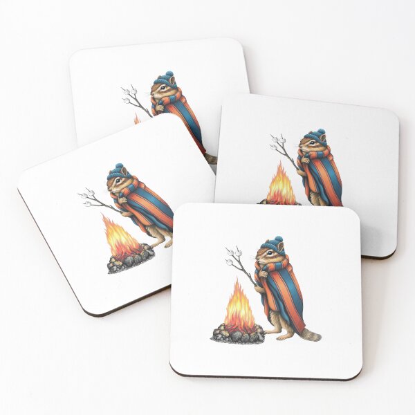 Item preview,  Chipmunk Roasting Marshmallows designed and sold by TeeARTHY.