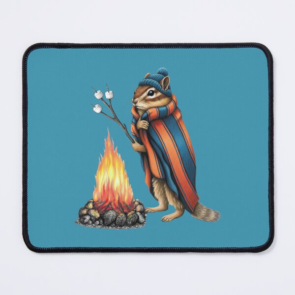 Item preview, Chipmunk Roasting Marshmallows designed and sold by TeeARTHY.
