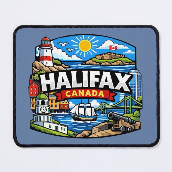 Item preview, Halifax, Nova Scotia Canada - Coastal Harbor designed and sold by Myra365Art.