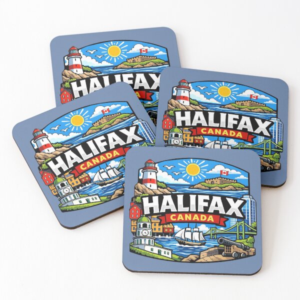 Item preview, Halifax, Nova Scotia Canada - Coastal Harbor designed and sold by Myra365Art.