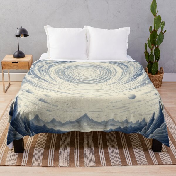 Item preview, Cosmic landscape with whirlpools and planets designed and sold by Mianku | Für das Leben.
