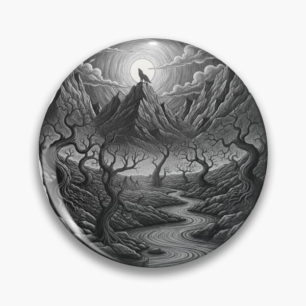 Item preview, The Lone Wolf’s Peak designed and sold by Designbox5.