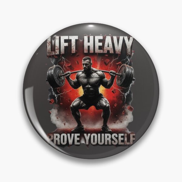 Item preview, Bodybuilding Motivation – Lift Heavy, Prove Yourself Gym Quote Design designed and sold by Ditstyle.