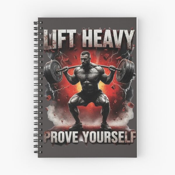 Item preview, Bodybuilding Motivation – Lift Heavy, Prove Yourself Gym Quote Design designed and sold by Ditstyle.