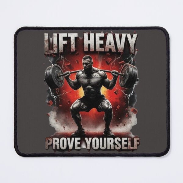 Item preview, Bodybuilding Motivation – Lift Heavy, Prove Yourself Gym Quote Design designed and sold by Ditstyle.
