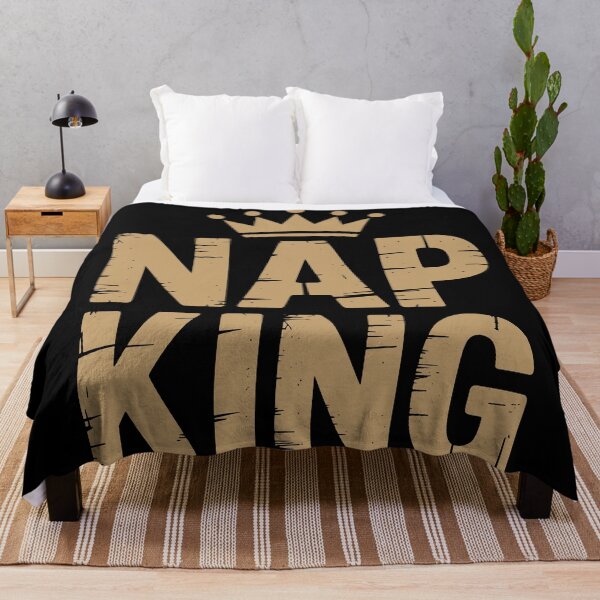 Item preview, Nap King – Royal Power Nap Humor Design designed and sold by TipTop GFX.