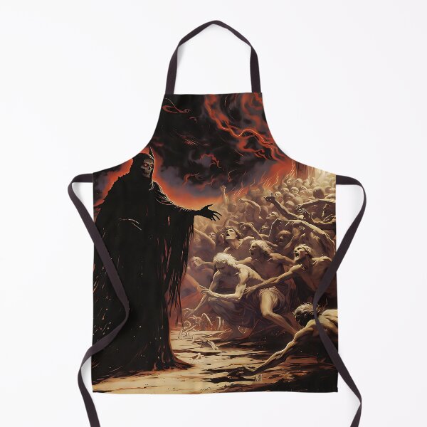 Item preview, Satan leading mankind to an astral gate designed and sold by AbsoluteAI.