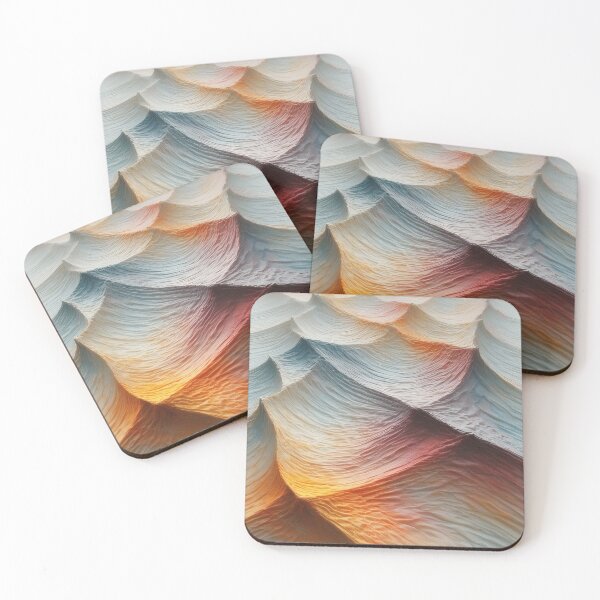 Item preview, Abstract color gradients on a wave-like surface designed and sold by Mianku | Für das Leben.