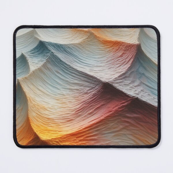 Item preview, Abstract color gradients on a wave-like surface designed and sold by Mianku | Für das Leben.
