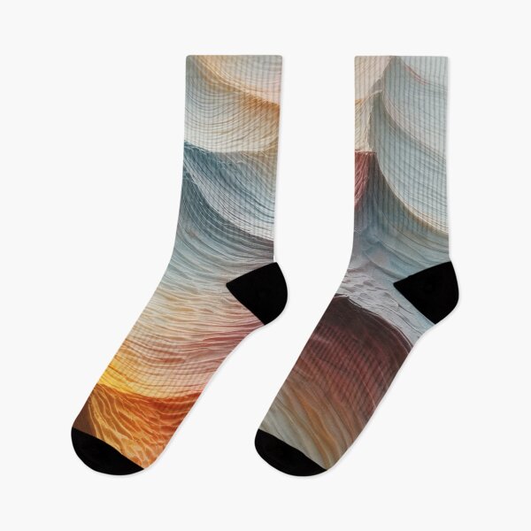Item preview, Abstract color gradients on a wave-like surface designed and sold by Mianku | Für das Leben.