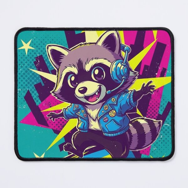 Item preview, Cool Raccoon T-Shirt Design ✨? designed and sold by InuiSkill.
