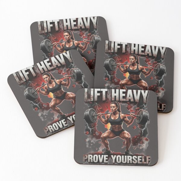 Item preview, Bodybuilding Motivation – Lift Heavy, Prove Yourself Gym Quote Design designed and sold by Ditstyle.