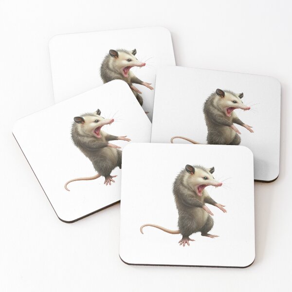 Item preview, Angry Screaming Opossum   designed and sold by TeeARTHY.