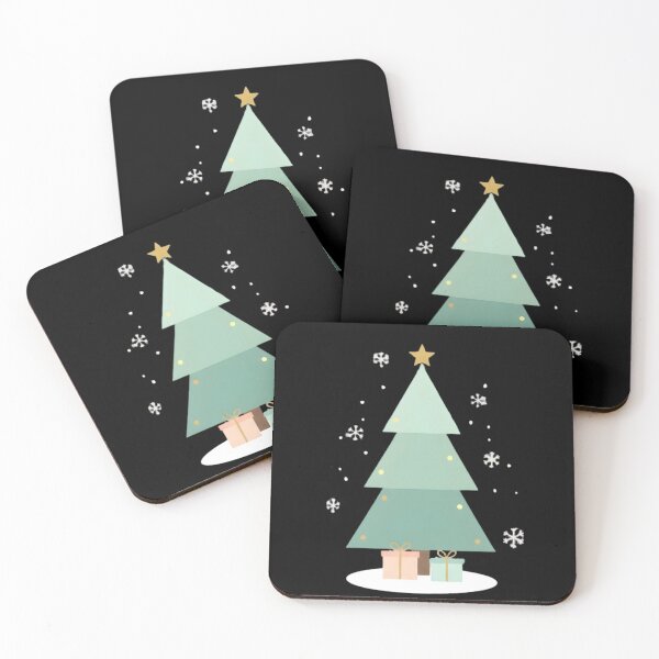 Item preview,  Minimal Christmas Tree – Simple Winter Holiday Design designed and sold by NovaDoodle Art Studio.