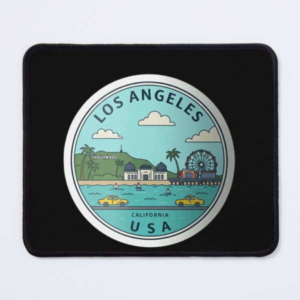 Item preview, Global Heritage & National Pride Los Angeles- Minimalist Art Series designed and sold by Pixel & Beyond.