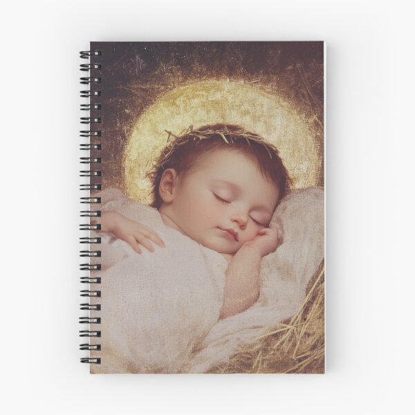 Item preview, The Christ Child Born Into the Quiet of the World designed and sold by SanctifiedSouls.