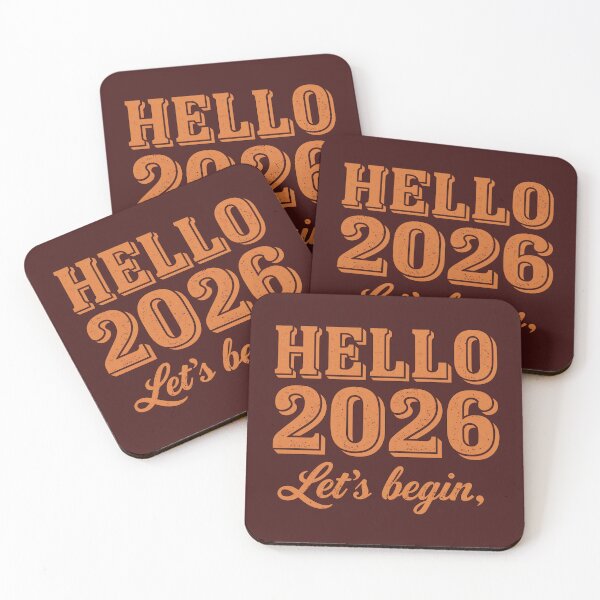 Item preview, Hello 2026 Vintage Typography – New Year Retro Quote Design designed and sold by phiawdesign9.