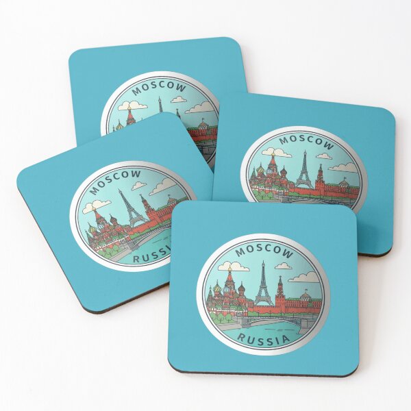 Item preview, Global Heritage & National Pride Russia- Minimalist Art Series designed and sold by Pixel & Beyond.