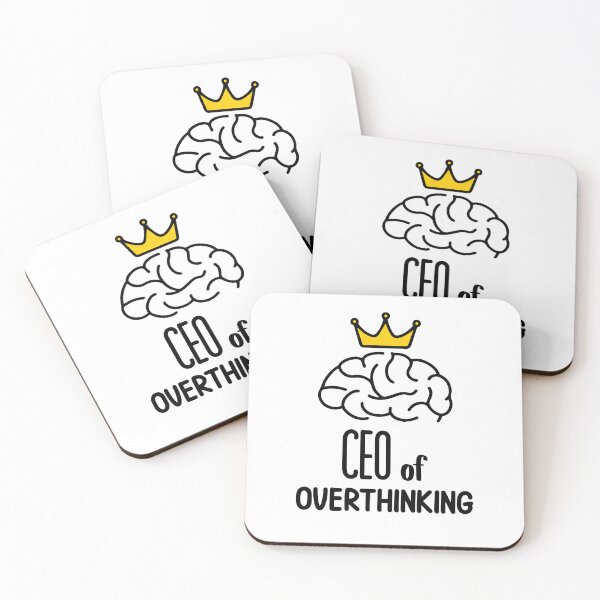 Item preview, CEO of overthinking designed and sold by THEONEE.