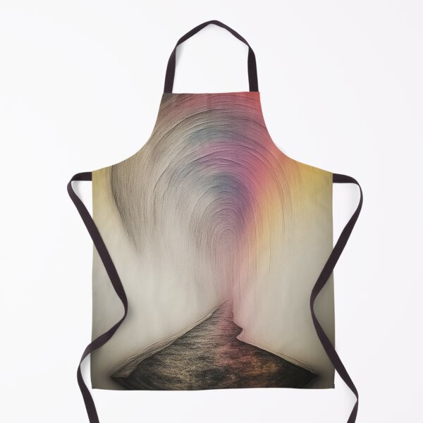 Item preview, A visionary path through abstract color tunnels designed and sold by Mianku | Für das Leben.