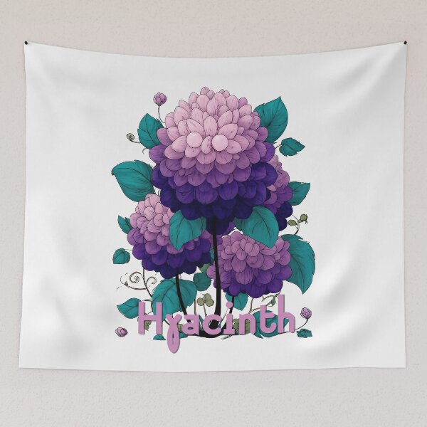 Item preview, Hyacinth Radiance: Blooming Grace in Vivid Detail designed and sold by ForeverPrintsOK.