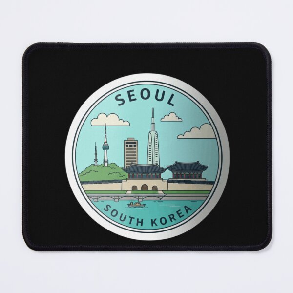 Item preview, Global Heritage & National Pride South Korea- Minimalist Art Series designed and sold by Pixel & Beyond.