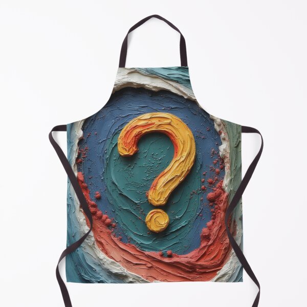 Item preview, Question marks in a structured color palette designed and sold by Mianku | Für das Leben.